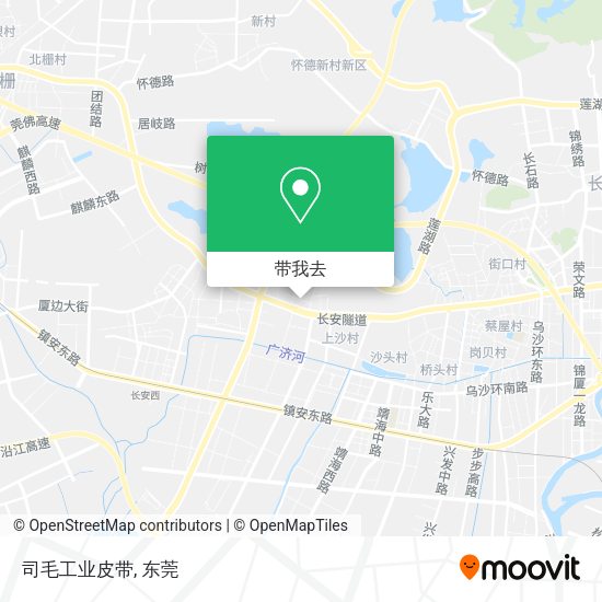 司毛工业皮带地图