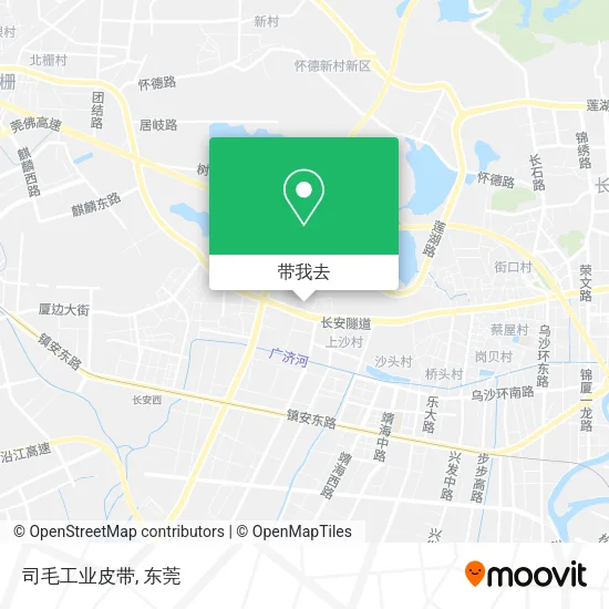 司毛工业皮带地图