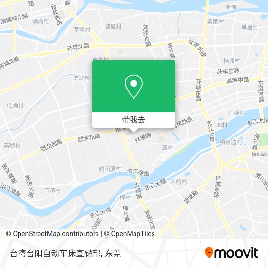 台湾台阳自动车床直销部地图