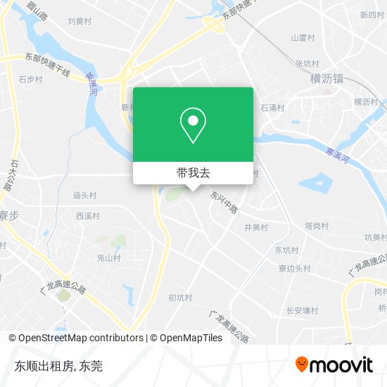 东顺出租房地图