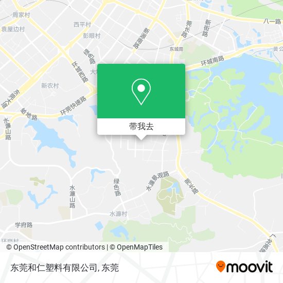 东莞和仁塑料有限公司地图