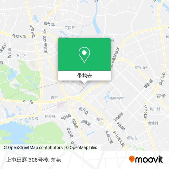 上屯田唇-308号楼地图