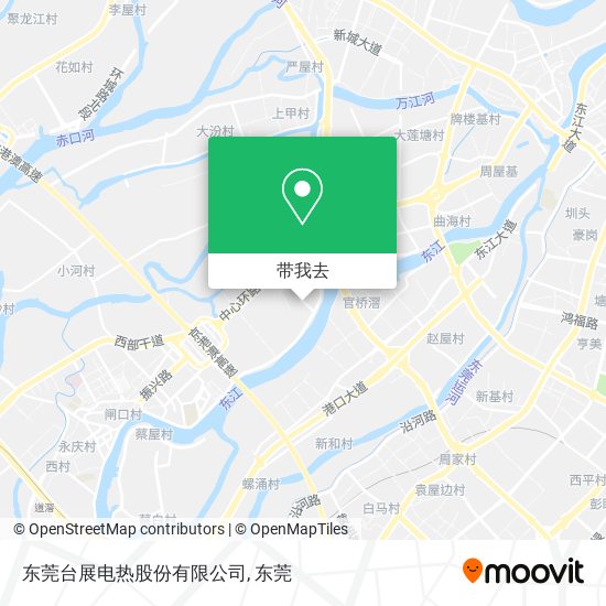 东莞台展电热股份有限公司地图