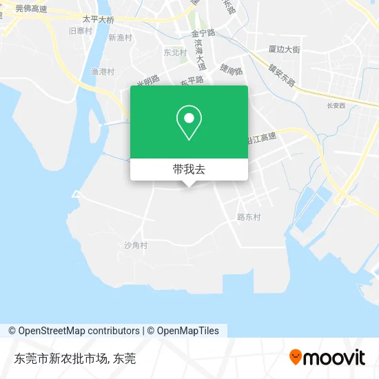 东莞市新农批市场地图