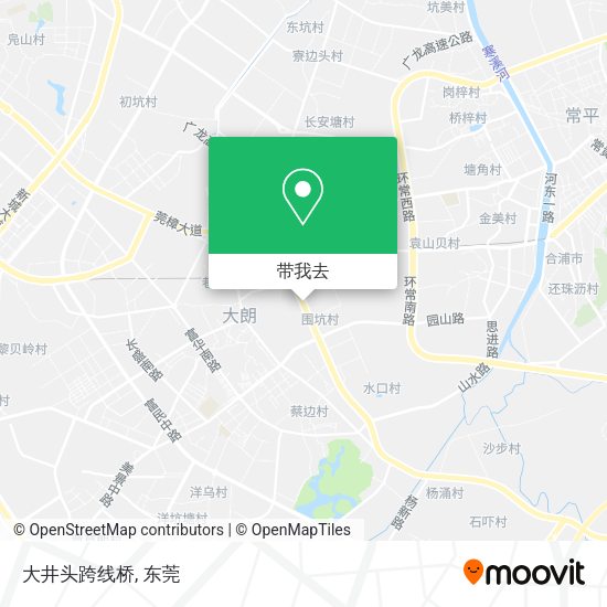 大井头跨线桥地图