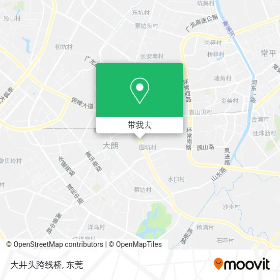 大井头跨线桥地图