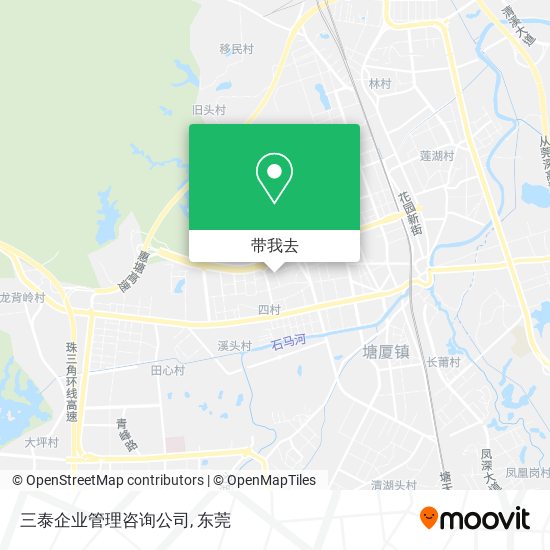 三泰企业管理咨询公司地图