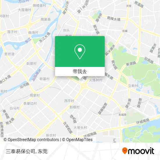 三泰易保公司地图