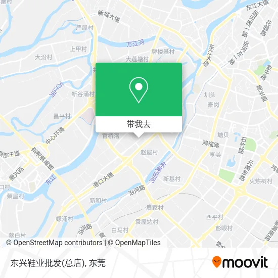 东兴鞋业批发(总店)地图