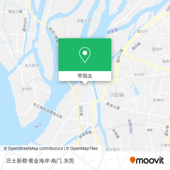 庄士新都·黄金海岸-南门地图