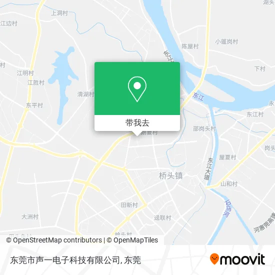 东莞市声一电子科技有限公司地图