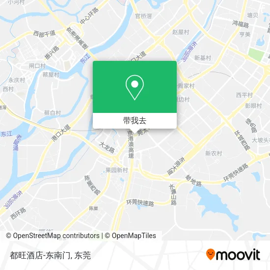 都旺酒店-东南门地图