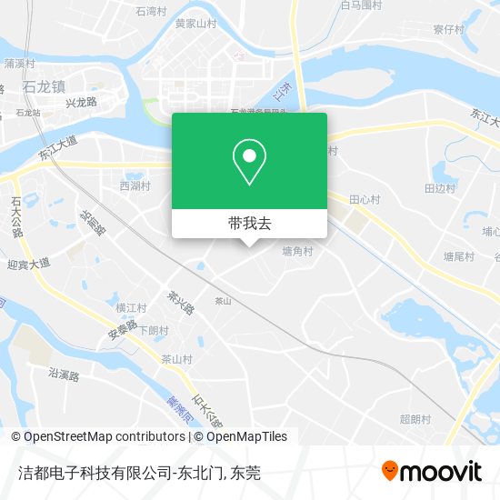洁都电子科技有限公司-东北门地图