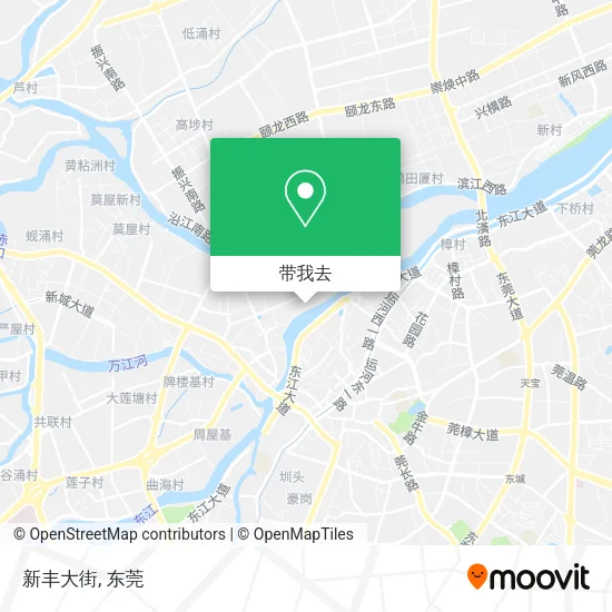 新丰大街地图