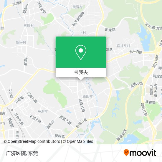 广济医院地图