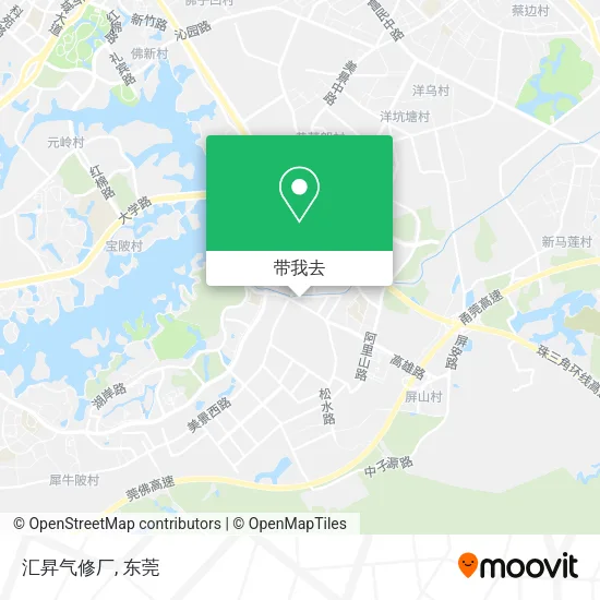 汇昇气修厂地图