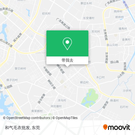 和气毛衣批发地图
