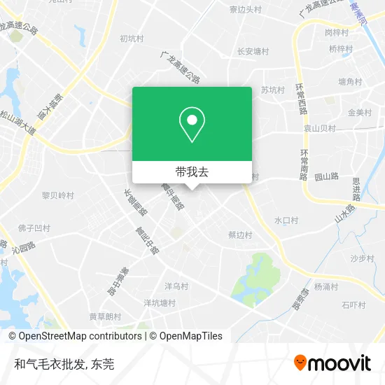 和气毛衣批发地图