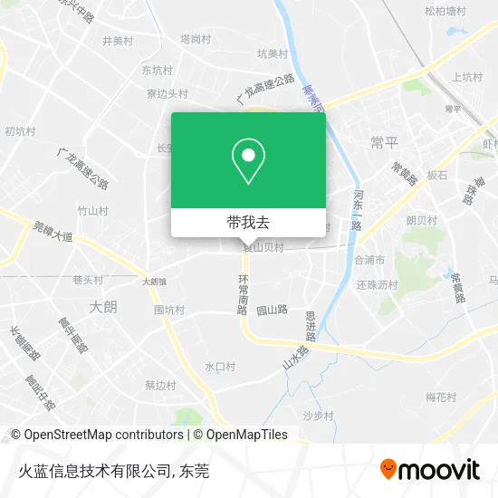 火蓝信息技术有限公司地图