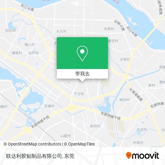 联达利胶贴制品有限公司地图
