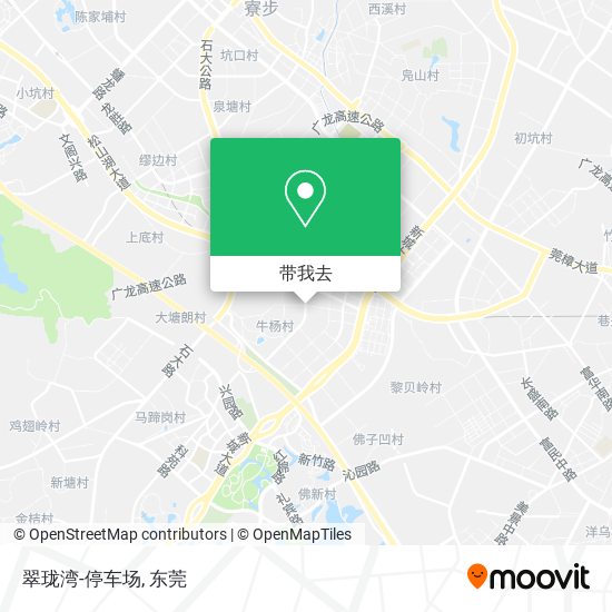 翠珑湾-停车场地图