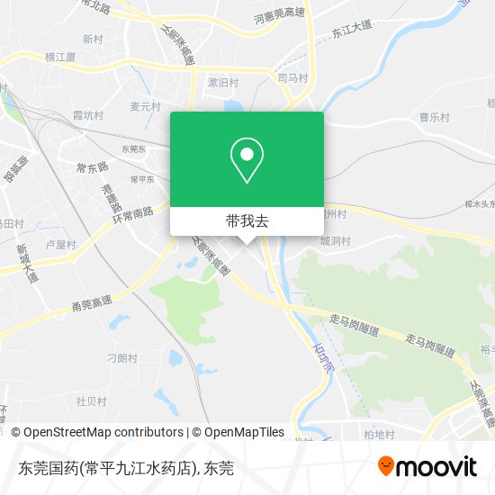 东莞国药(常平九江水药店)地图