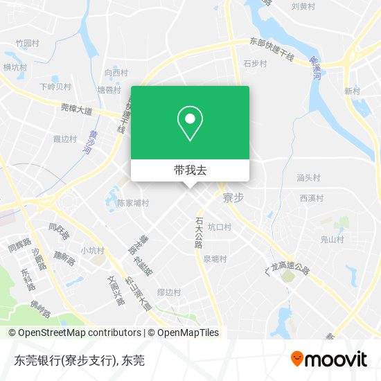 东莞银行(寮步支行)地图