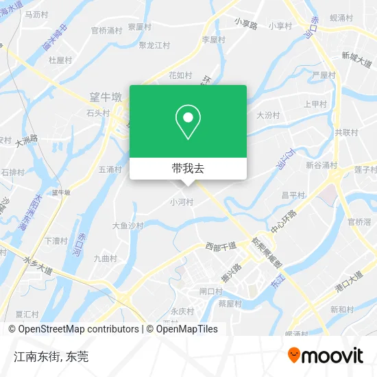 江南东街地图