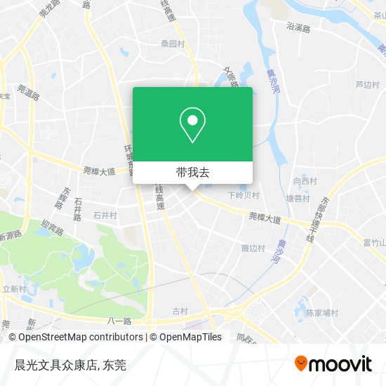 晨光文具众康店地图