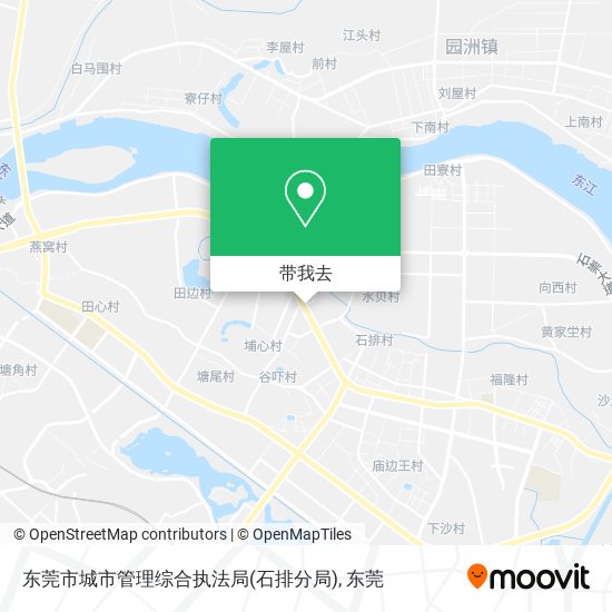 东莞市城市管理综合执法局(石排分局)地图