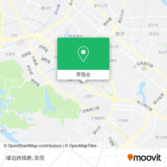 缪边跨线桥地图