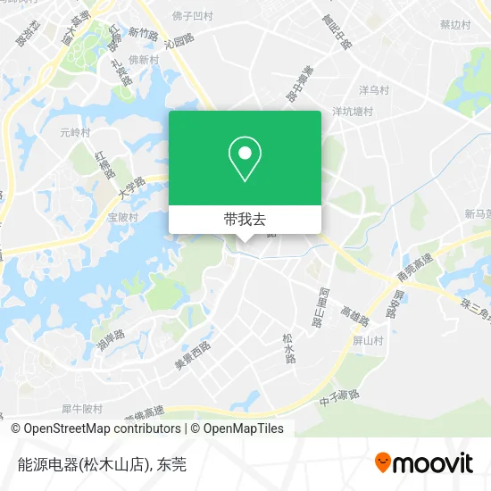 能源电器(松木山店)地图