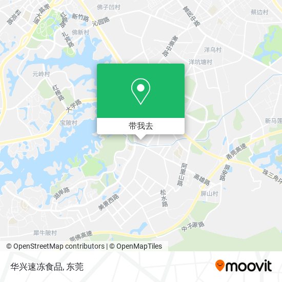 华兴速冻食品地图