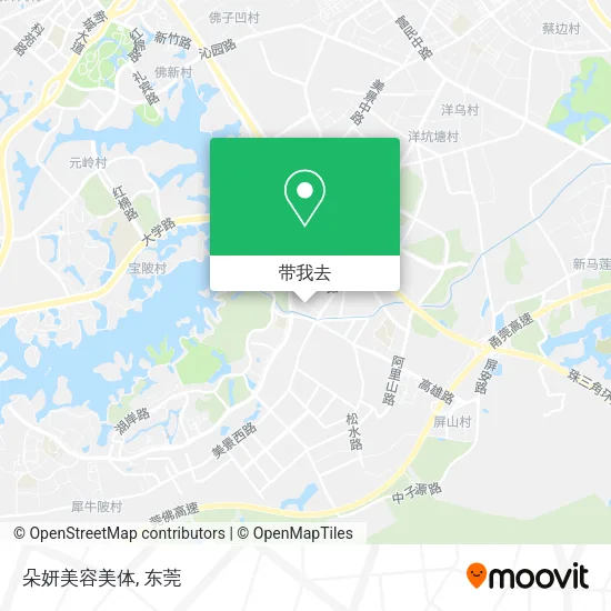 朵妍美容美体地图