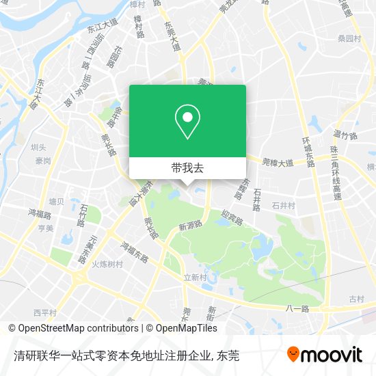 清研联华一站式零资本免地址注册企业地图