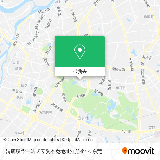 清研联华一站式零资本免地址注册企业地图