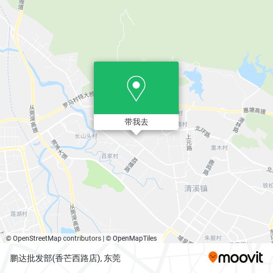 鹏达批发部(香芒西路店)地图