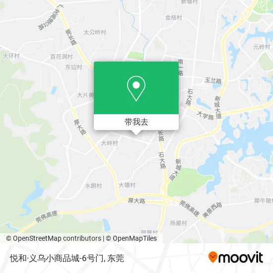 悦和·义乌小商品城-6号门地图