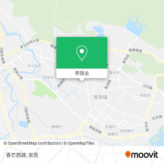 香芒西路地图