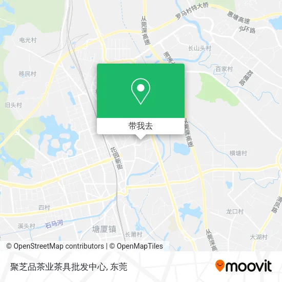 聚芝品茶业茶具批发中心地图