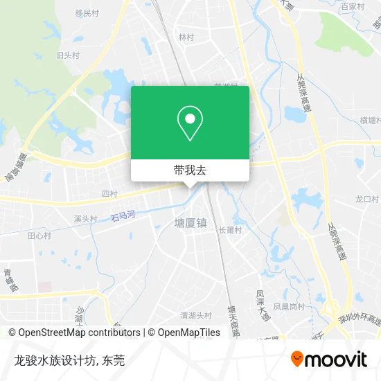 龙骏水族设计坊地图