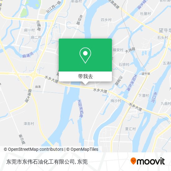 东莞市东伟石油化工有限公司地图