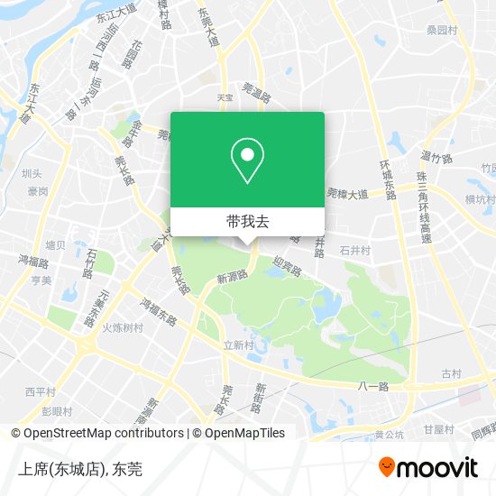 上席(东城店)地图