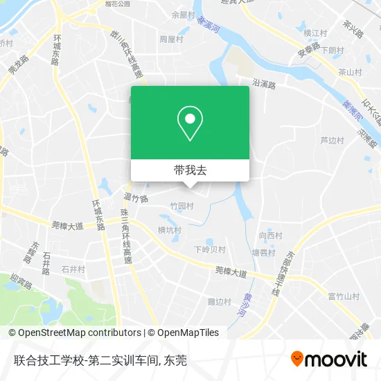 联合技工学校-第二实训车间地图