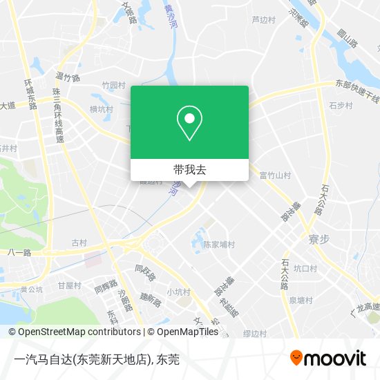 一汽马自达(东莞新天地店)地图