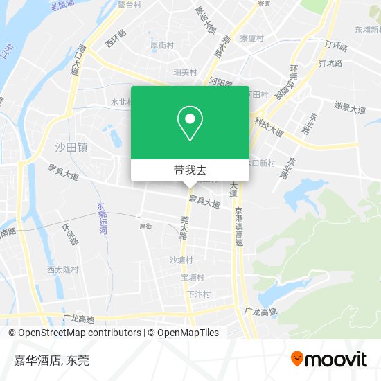 嘉华酒店地图