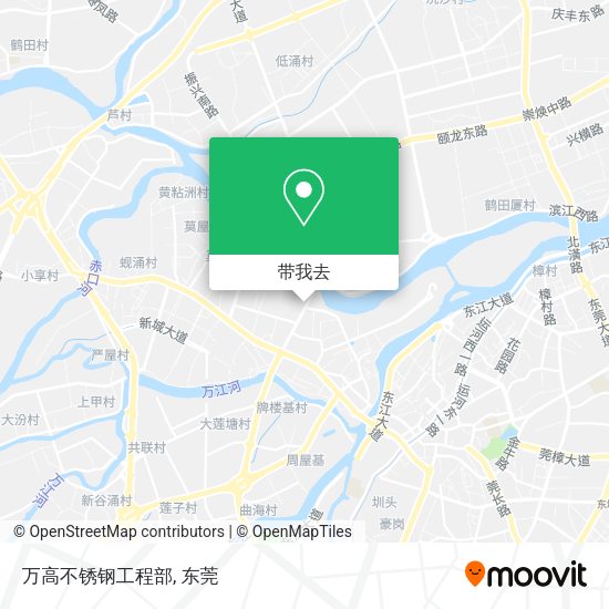 万高不锈钢工程部地图