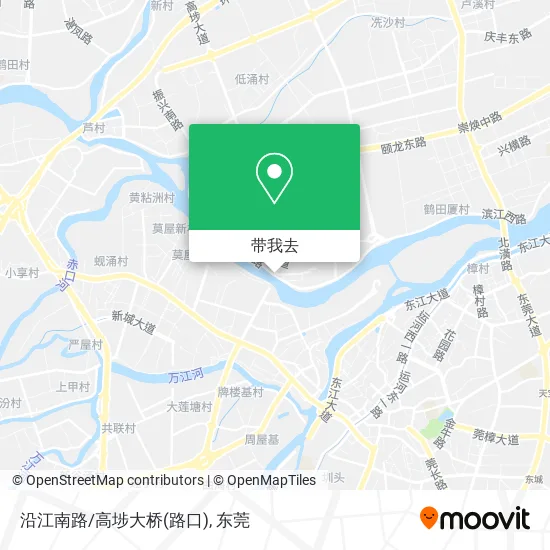 沿江南路/高埗大桥(路口)地图