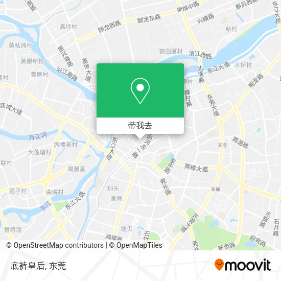 底裤皇后地图