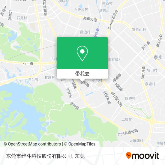 东莞市维斗科技股份有限公司地图